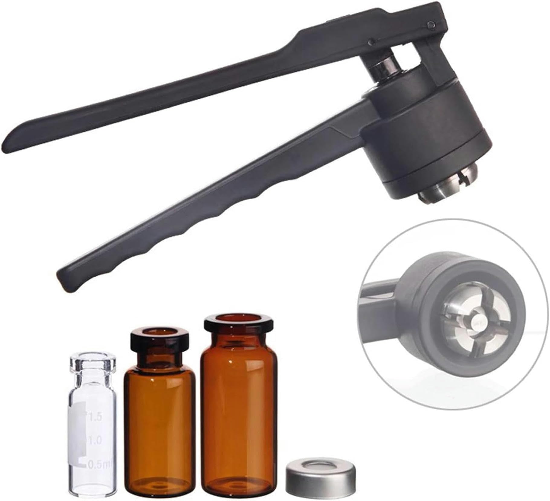 Sertisseuse de bouteille manuelle outil de capsulage flacon flip off aluminium 11 13 20mm