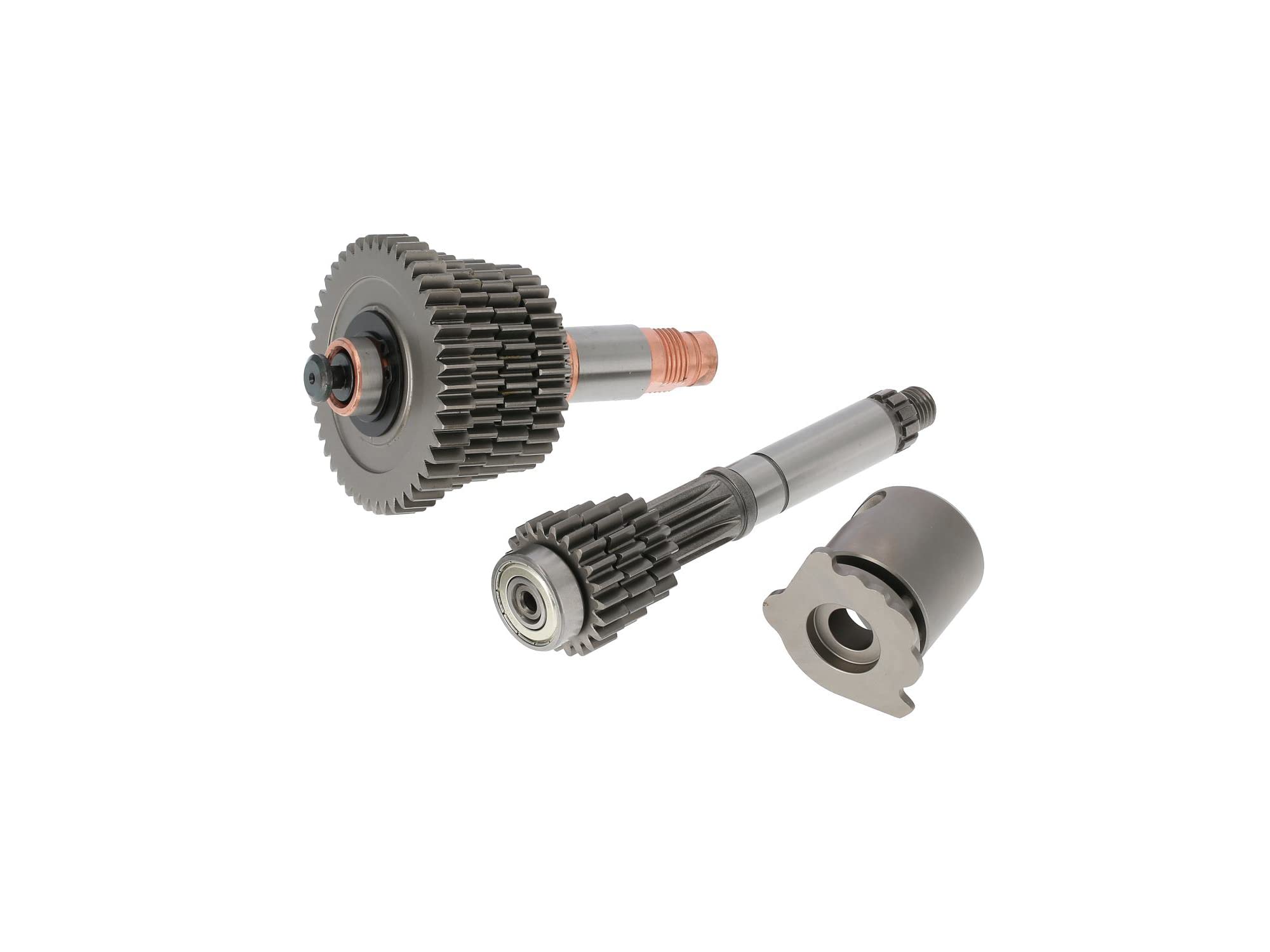4-Gang Getriebe komplett, originale Übersetzung - für Simson S51, S70, KR51
