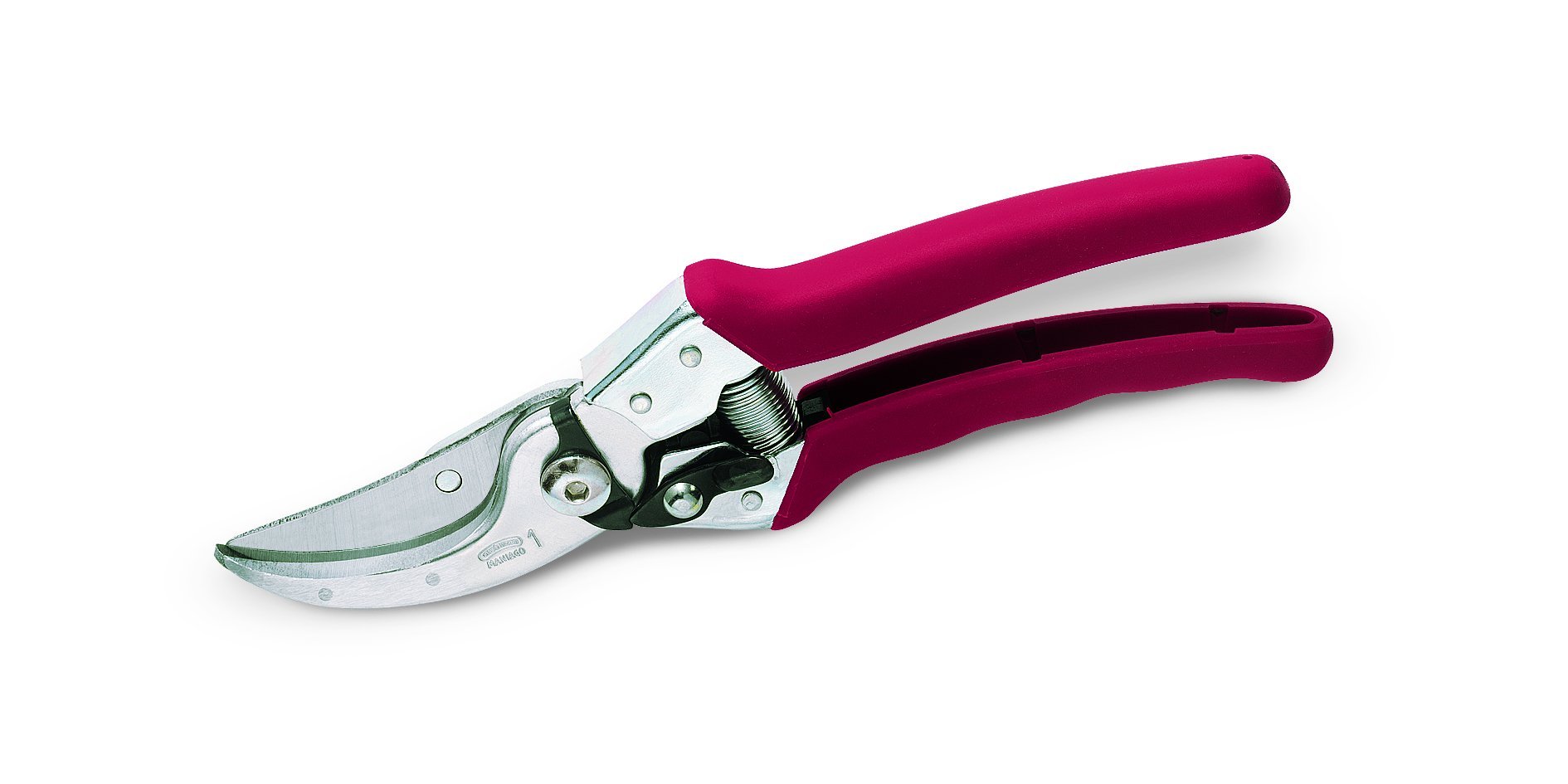 ARCHMAN Forbice Vigna Bypass 23 cm, Lama Intercambiabile Acciaio Temperato, Rosso e Metallico
