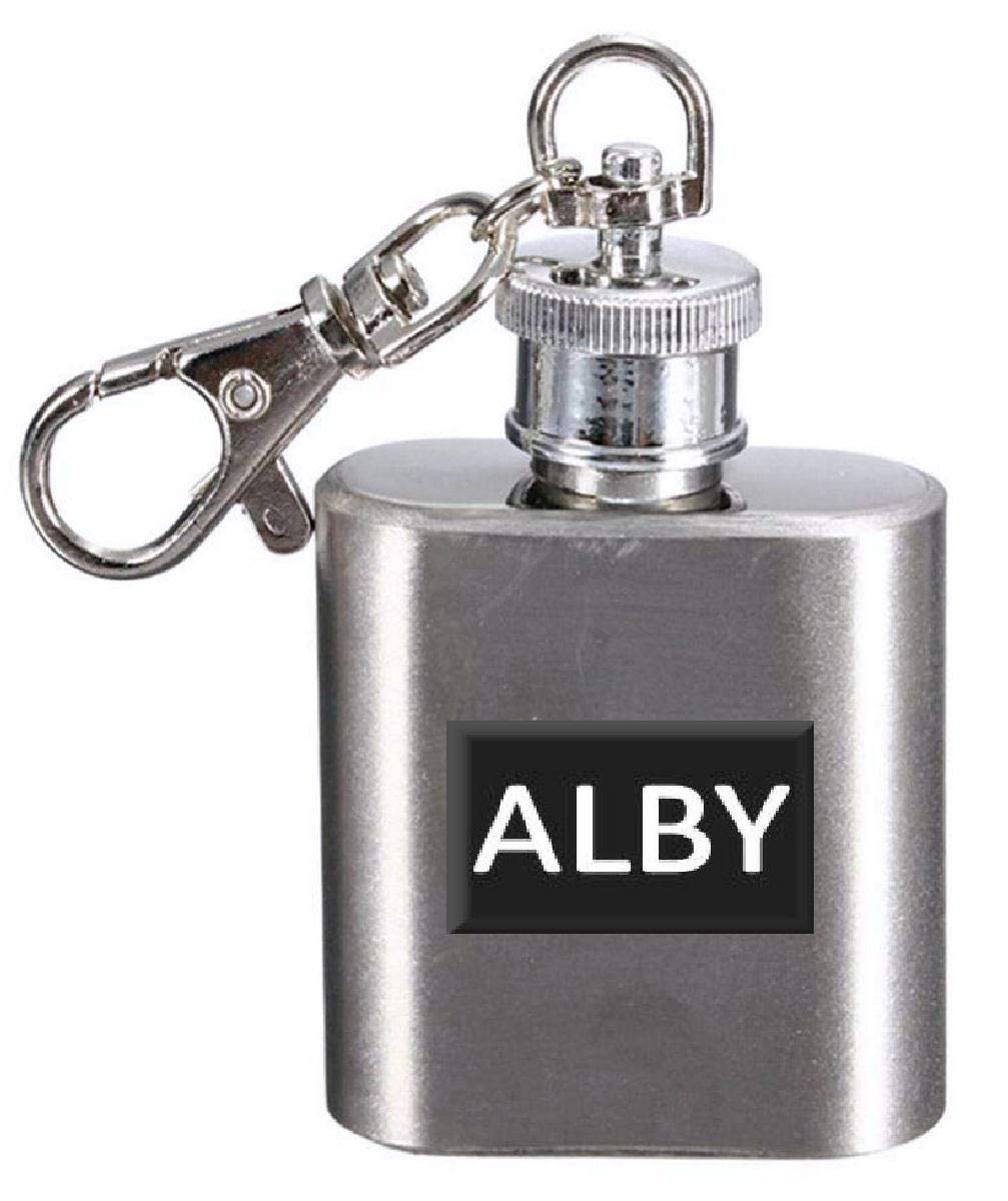 Flasque personnalisable avec porte-clés Alby une idée cadeau unique pour homme et femme