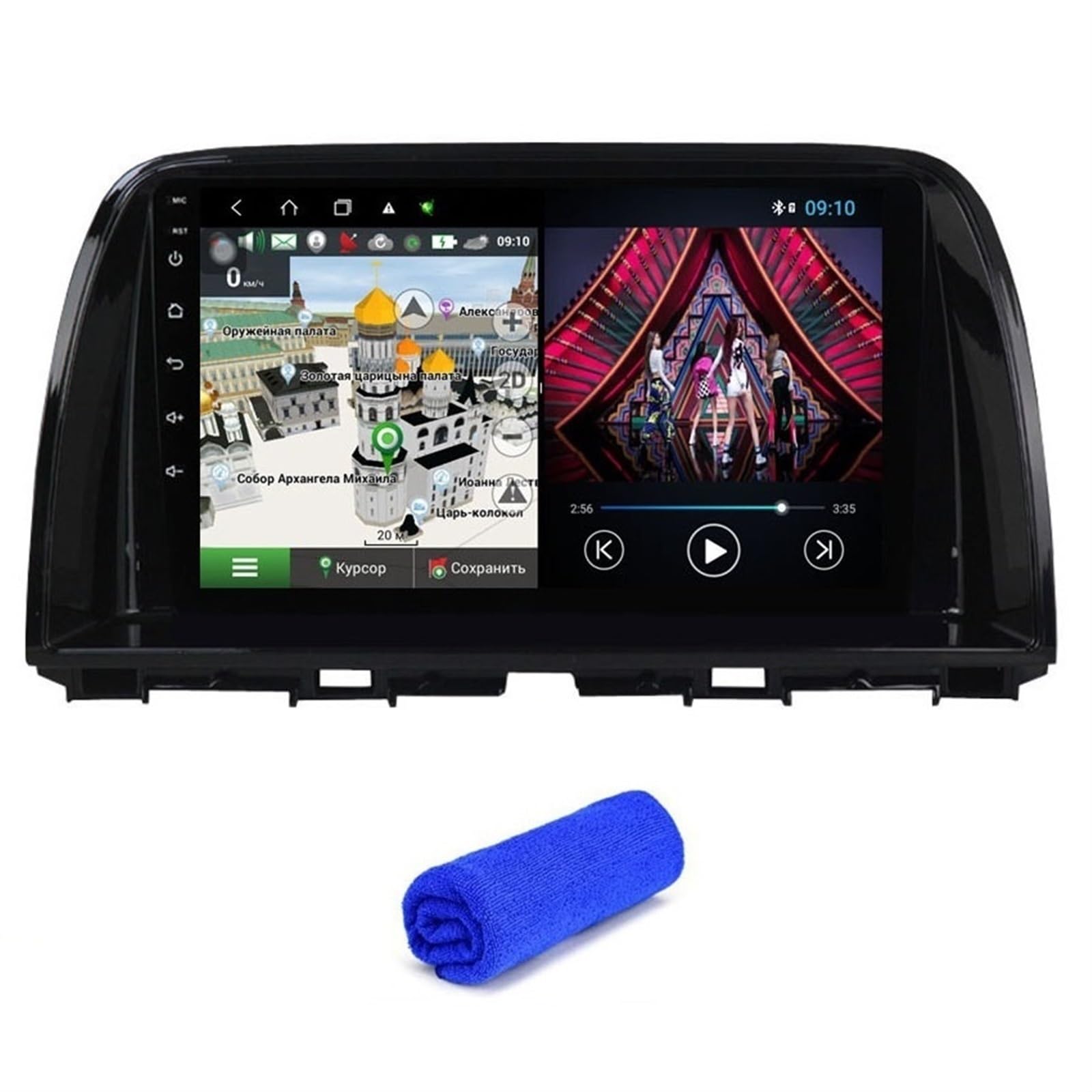 6 + 128G DSP dla Android 10 jednostka główna 2012-2017 radio