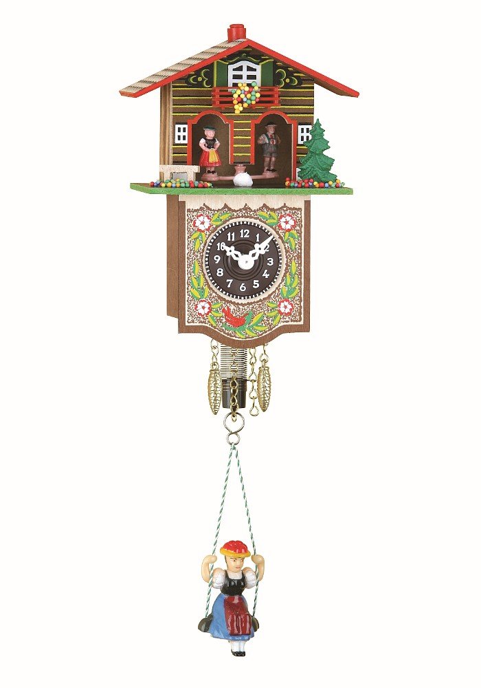 TrenkleBlack Forest Clock Black Forest House Weather House TU 809 S