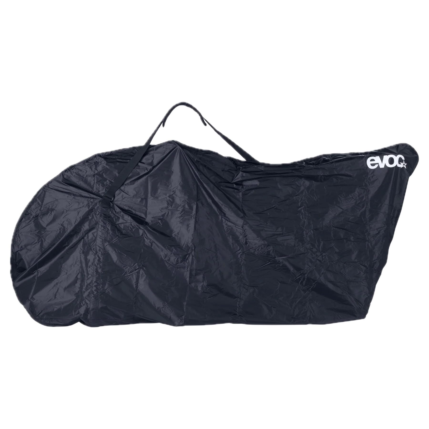 EVOC BIKE COVER MTB Torba rowerowa do rowerów górskich, torba transportowa do rowerów na podróże pociągiem (ochrona hamulców tarczowych, lekka i wytrzymała walizka rowerowa, nieskomplikowana), czarna