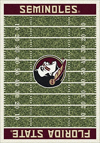 American Floor Mats Florida State Seminoles NCAA College Home Field Team Area Rug 5'4