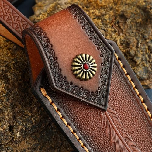 1 peça de bainha dobrável portátil de 14,7 cm, bolsa de faca, coldre de faca para transporte de faca