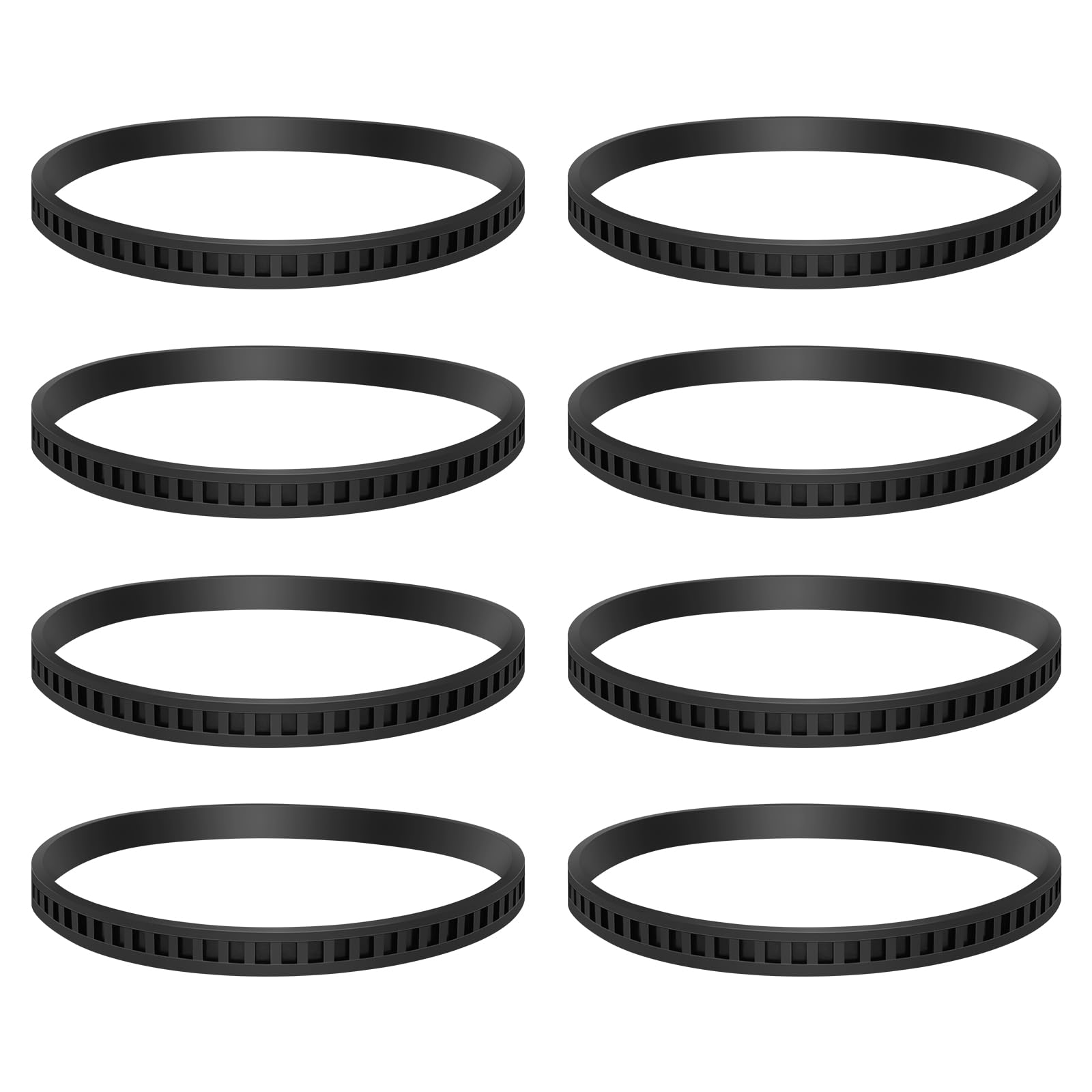 8 Pack 650721-00 Bandsaw Rubber Tires Replacement for Dewalt Portable Band Saw Blade Parts and Bandsaw Pulley Tires DWM120 A02807 DCS374 DW328K D28770