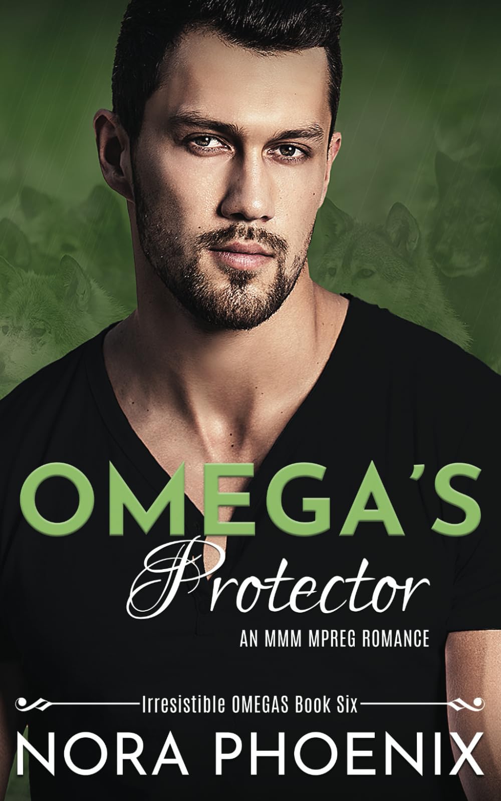 Omega's Protector: An MMM Mpreg Romance (Irresistible Omegas)