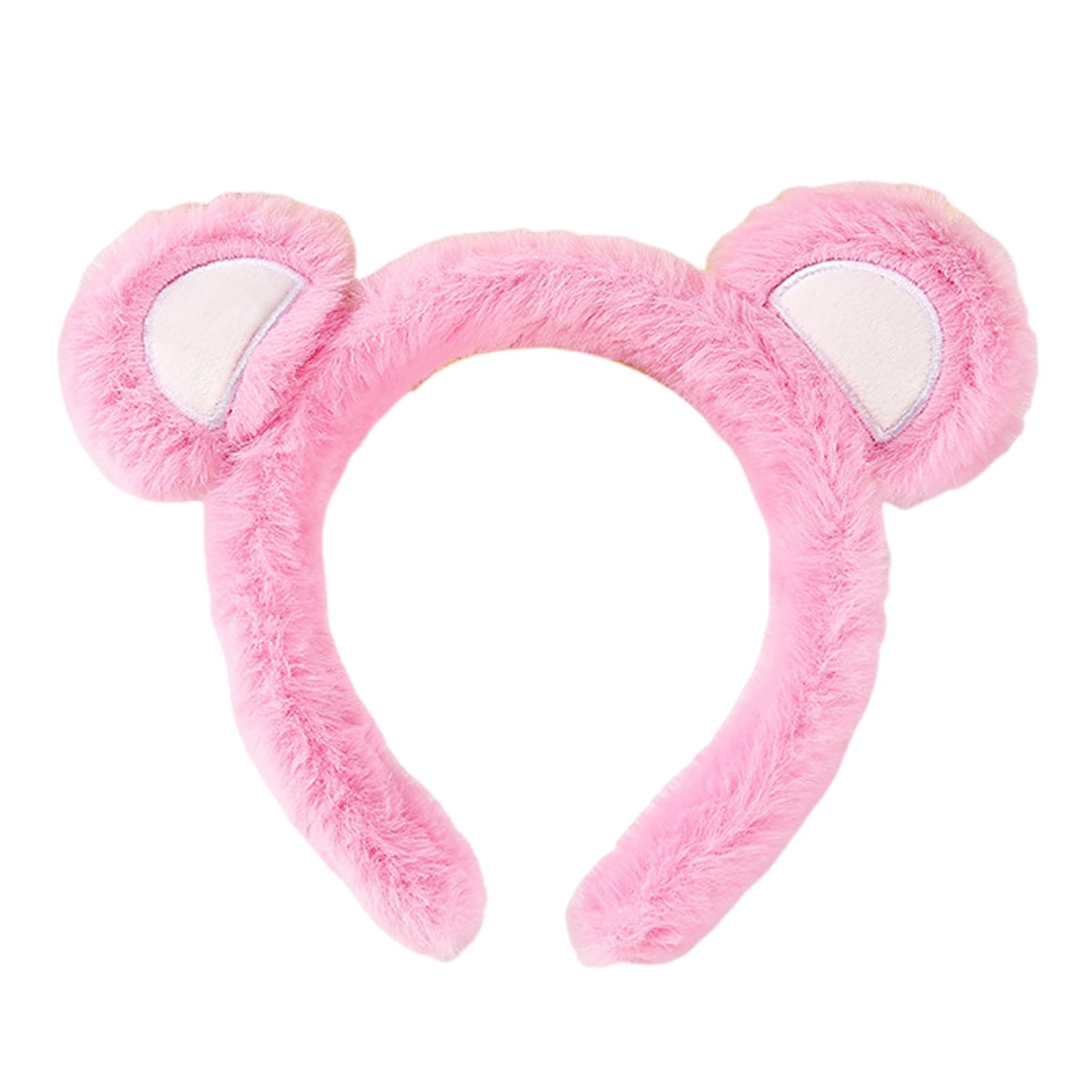 matumou Bear Ears Headband Halloween Christmas Cosplay Fluffy Hair Band Ears Headwear Costume Accessory