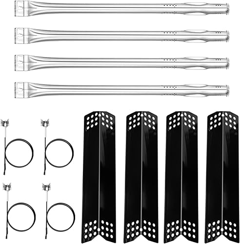 Uniflasy Kit de piezas de repuesto para parrilla Expert Grill 720-0968C de 5 quemadores de gas propano para parrilla de gas propano de porcelana de