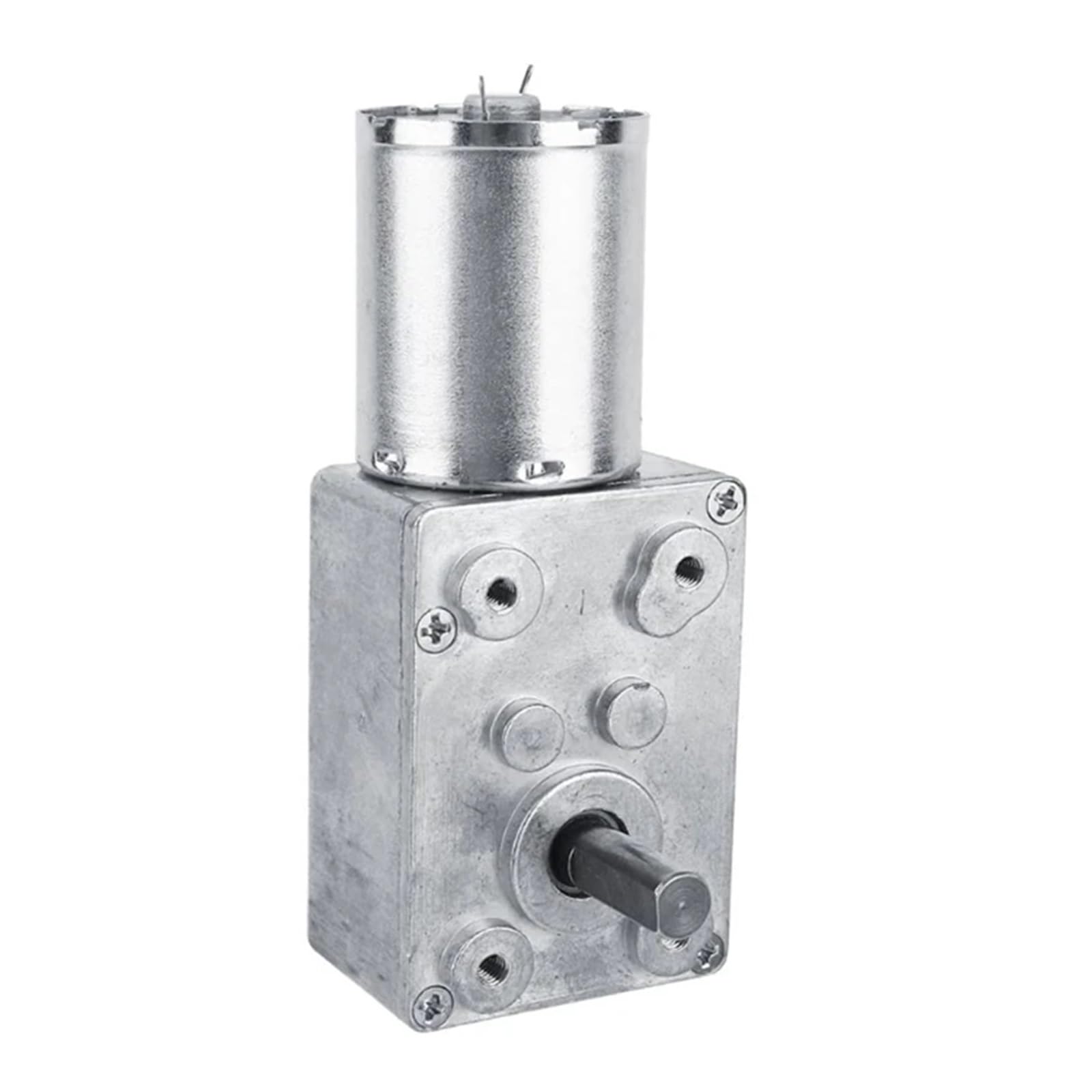 Moteur réversible DC 12V 100RPM à vis sans fin et réducteur en métal