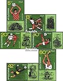 briefmarken mexiko nach deutschland Gebiet: Bulgarien Prophila Collection Bulgarien 3473A-3478A (kompl.Ausg.) 1986 Fußballweltmeisterschaft, Mexico (Briefmarken für Sammler) Fußball