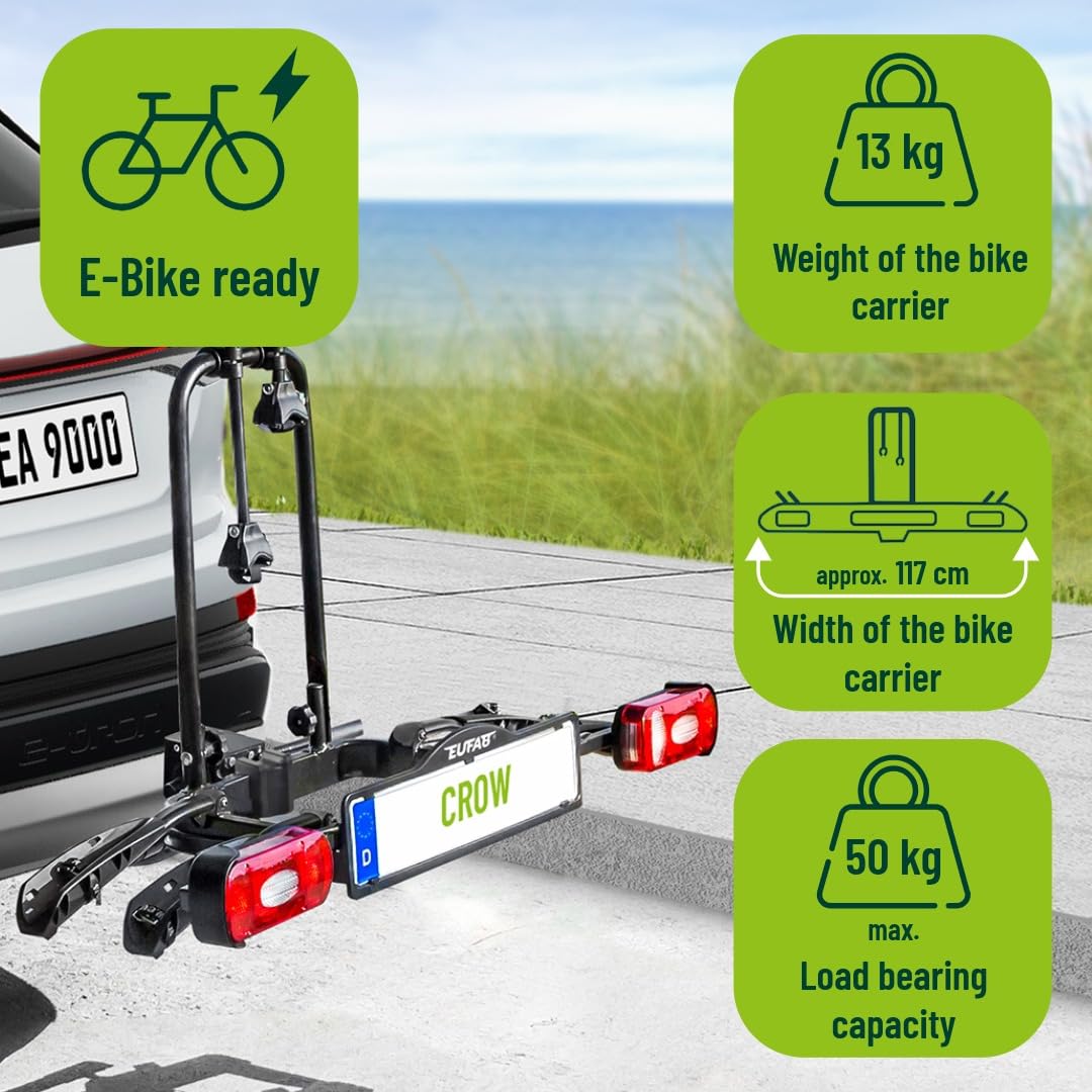 EUFAB 11563 - Portabici CROW, parzialmente preassemblato