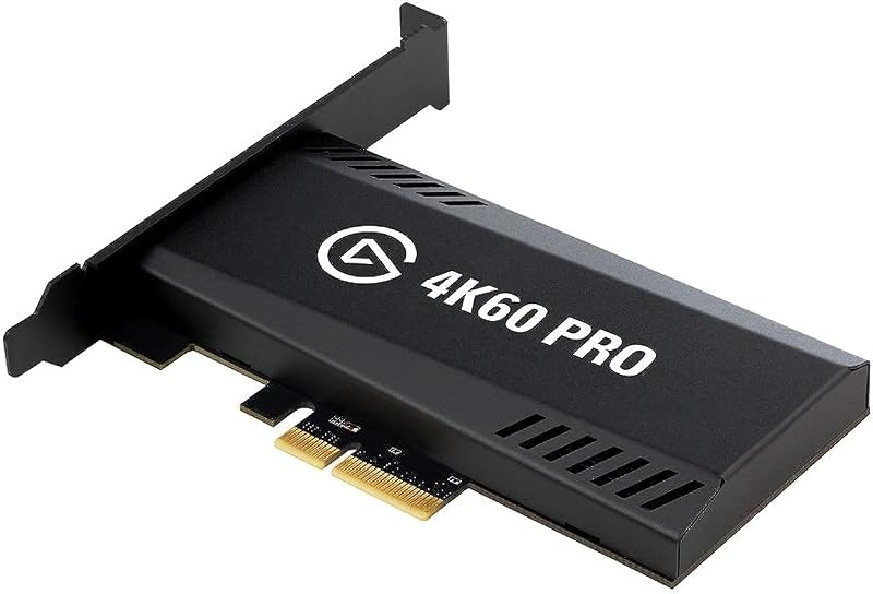 4K60 Pro MK.2, Internal Capture Card, Stream and Record 4K60 HDR10 with ultra-low latency on PS5, PS4 Pro, Xbox Series X/S, Xbox One X, in OBS, Twitch, YouTube, for PC