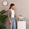 cecotec top loader washing machine 8 kg bolero dress code top max 80 inverter a. 1900w programmable 1300 u/min 16 programs low energy consumption inverter plus motor steam cleaning delaystart [energy class a]