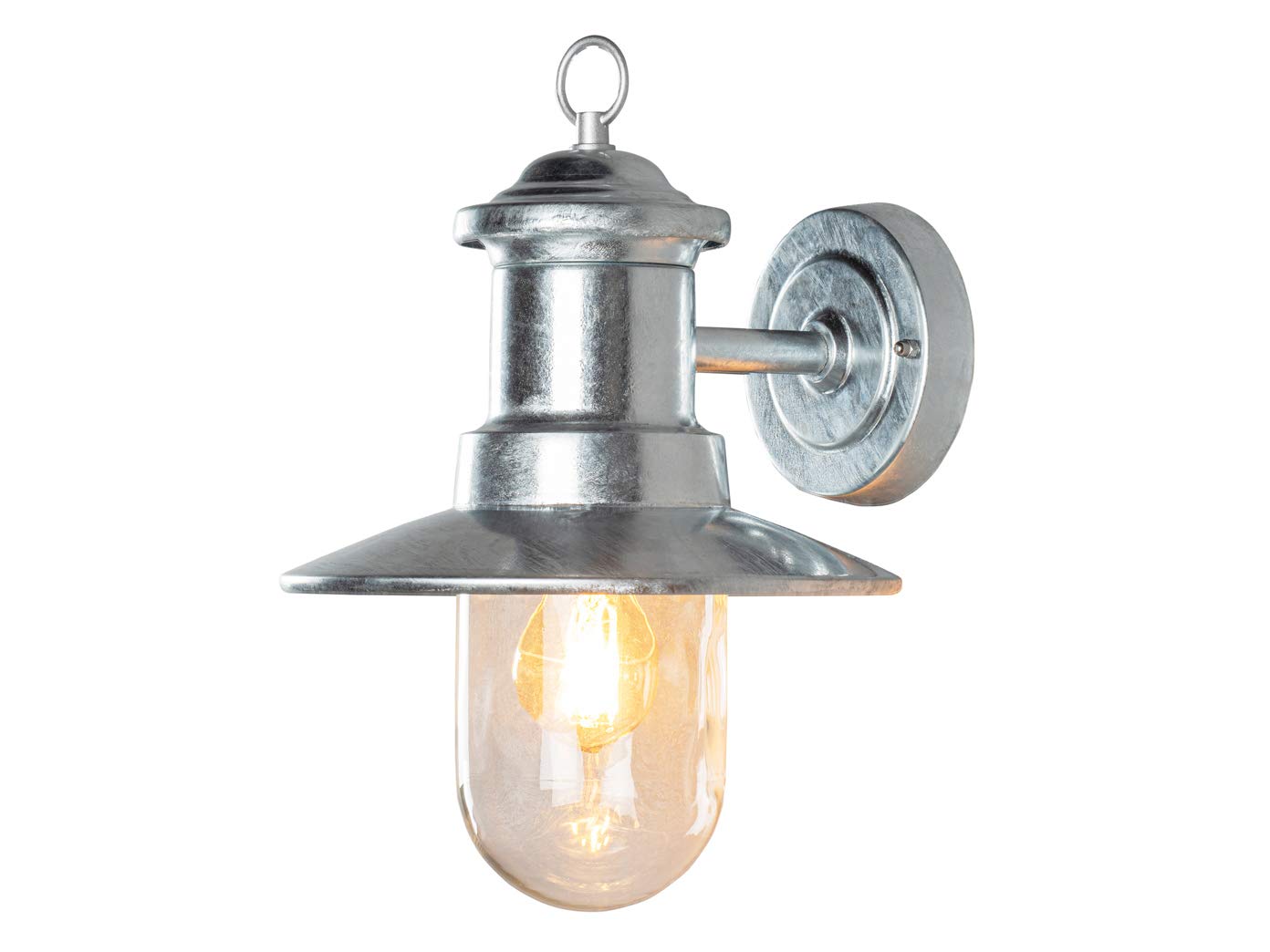 Applique murale extérieure LED vintage de qualité supérieure en acier galvanisé - Éclairage extérieur polyvalent pour la maison et la terrasse