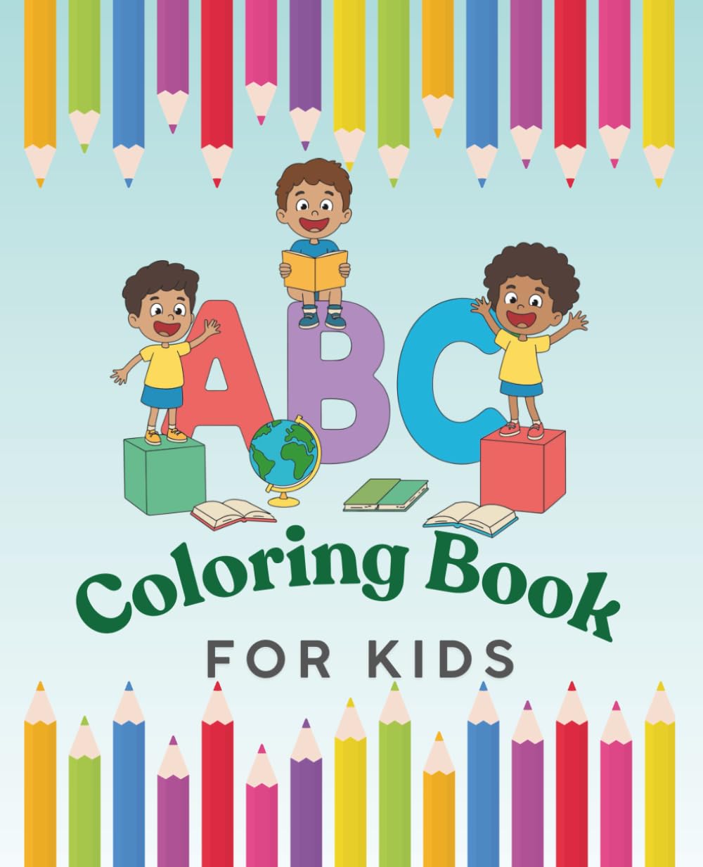 Alphabet Coloring Book for Kids: A to Z Coloring & Learning Book with Items Starting with Each Letter| Fun and Educational Alphabet Coloring Book for ... | Perfect for Learning Letters and Vocabulary