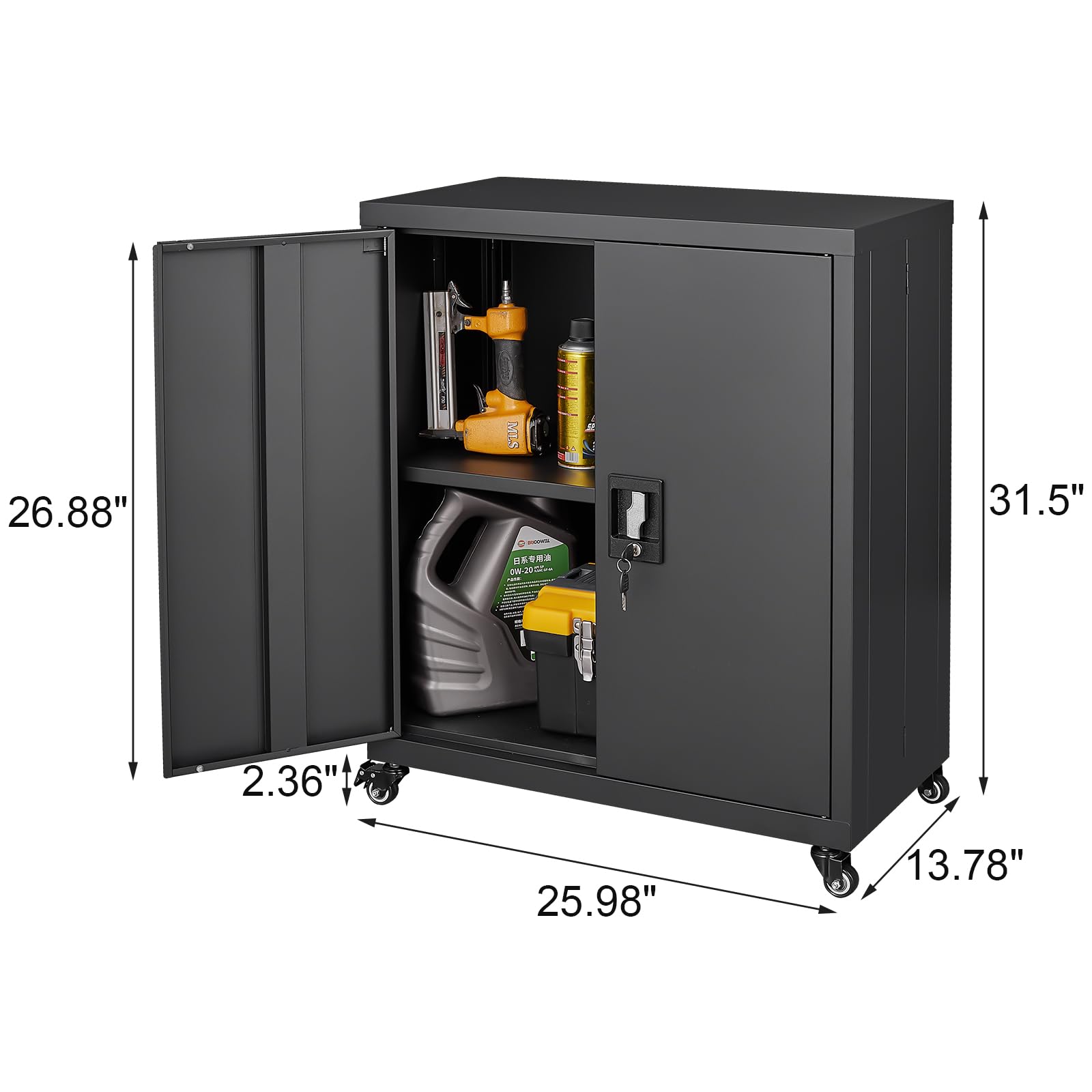 Durham 350-95 Cold Rolled Gray Steel 72 Opening Bin, 33-3/4
