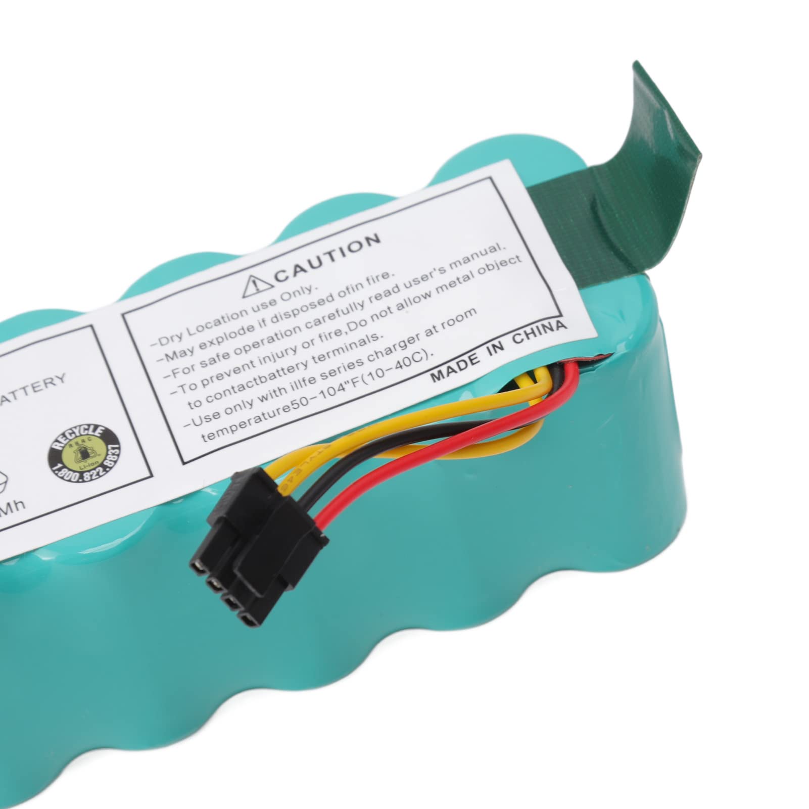 Kit de Batería para Barredora, Kit de Filtro y Cepillo para Barredora NiMH 14,4 V 3500 MAh con Cepillo Lateral y Filtro HEPA, Repuesto para CR120 CR121 CR540 para Limpieza de Pisos del