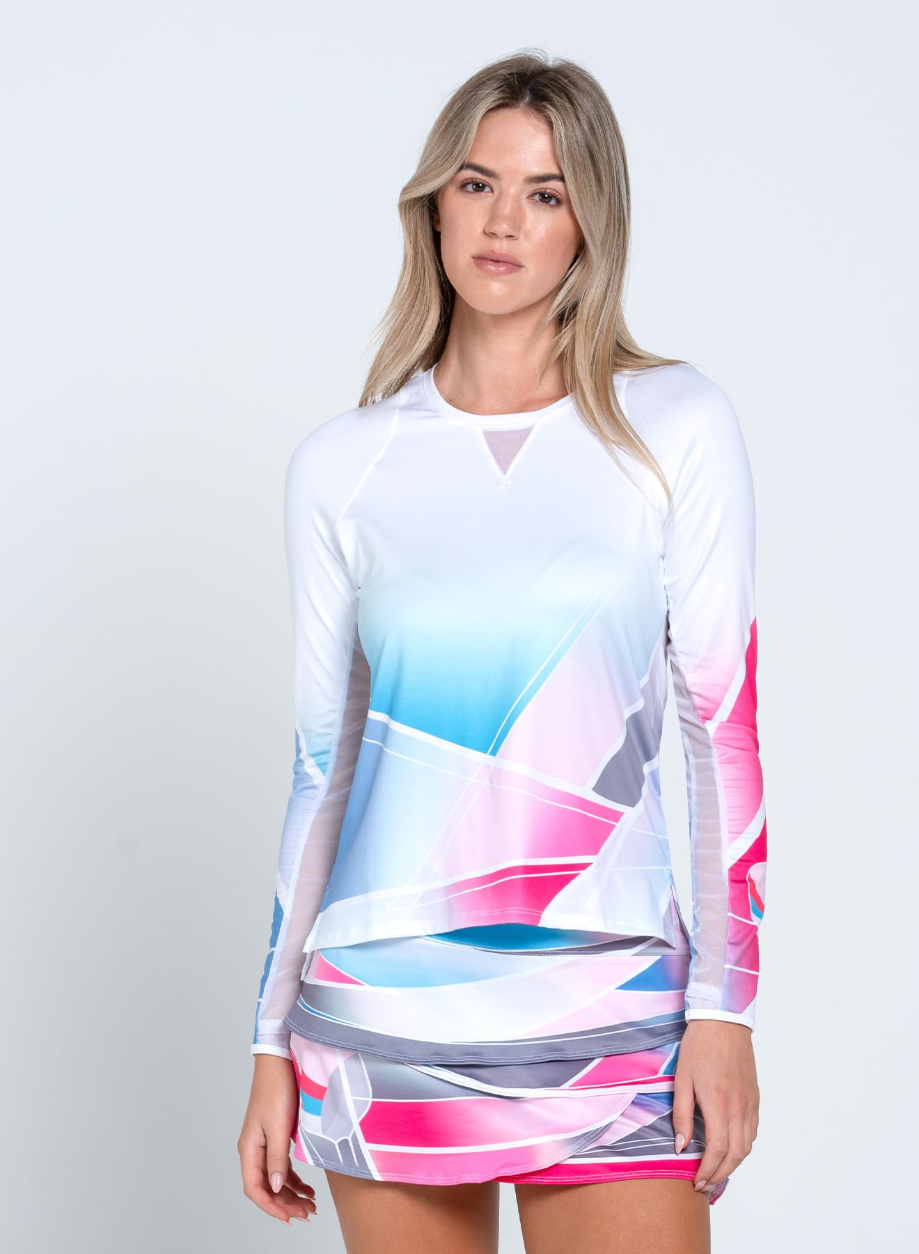 Lucky In Love Pickleball Langarmshirt für Damen