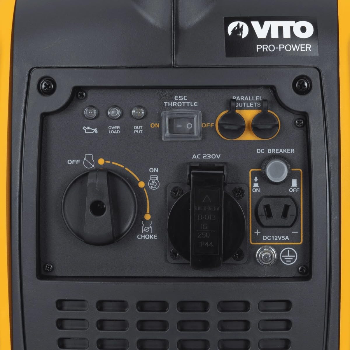 Inverter - Grupo electrógeno portátil (1400 W, 60 cc, silencioso)