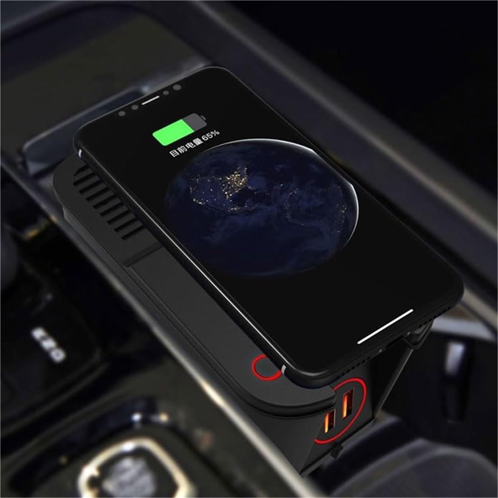Bezprzewodowa ładowarka magnetyczna, do VOLVO, XC90 XC60 V90 V60 S90 S60 Panel ładowarki samochodowej QI Wireless Phone Charging Pad 15 W bezprzewodowa ładowarka samochodowa magnetyczna Elektr