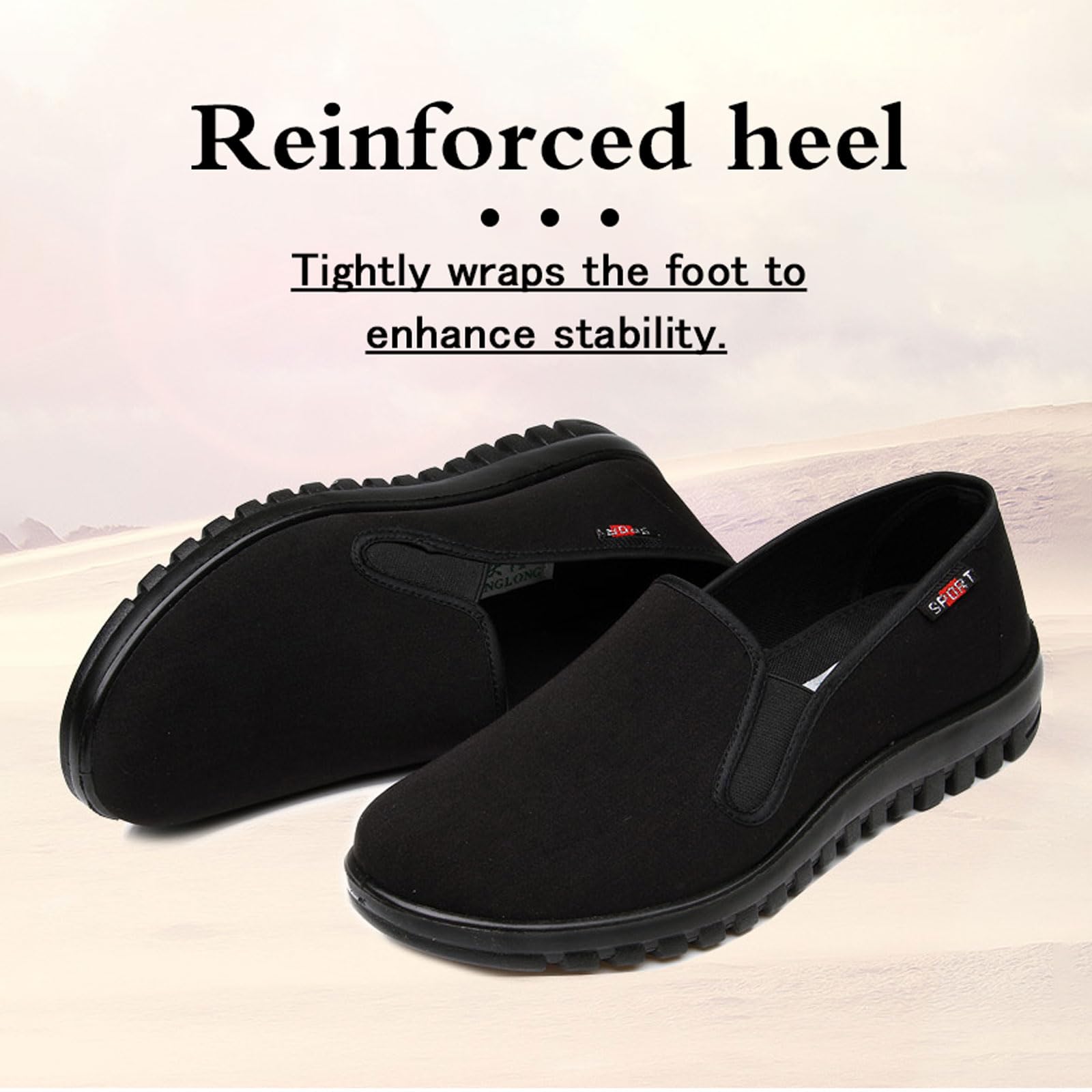 Zapatillas Chinas Kung Fu Lona Artes Marciales,Artes Marciales Zapatos,Kung Fu Tai Chi Zapatos Artes Marciales,Tradicional Hecho a Mano,para Artes Marciales,Tai Chi,Wing Chun,Negro