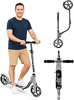 Vista 13 de Adult Scooter with Big Wheels Adjustable Height, Foldable Aluminum Frame Smooth Ride for Urban Commuting and Outdoor Fun Suitable for Teens