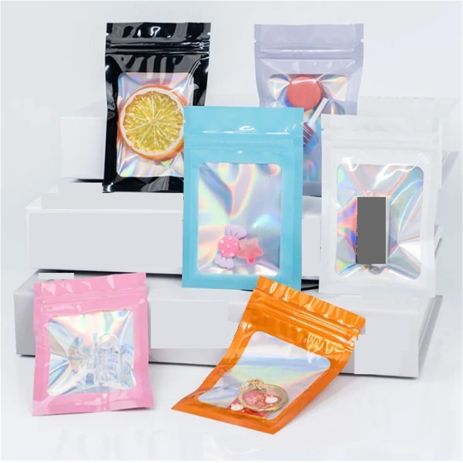 Bolsa de almacenamiento con cierre hermético for ventana papel aluminio 600 piezas Para Hogar