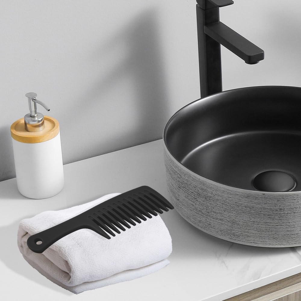 Peine de dientes anchos, peine de dientes anchos para rizos, peine para desenredar, peine para cabello rizado, peine de dientes anchos para cabello húmedo, peine de dientes anchos, peine ancho, peines