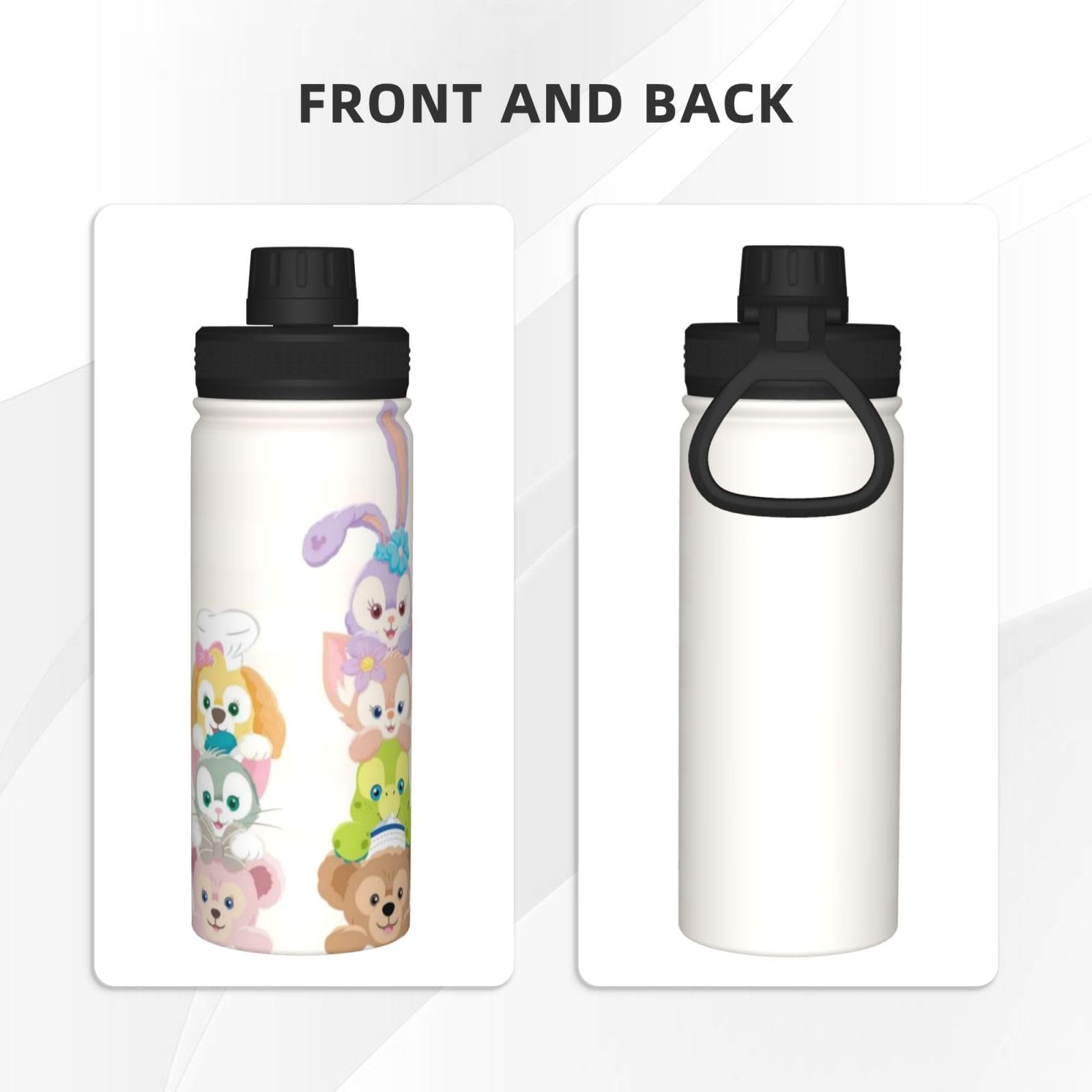 Amazon | ダッフィー シェリーメイ ステラルー (16) アニメ 水筒 真空