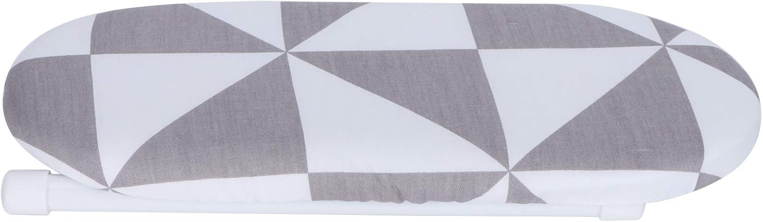 Small Ironing Board, Folding Sleeve Cuffs Collars Ironing Table Space Saving for Home, Craft Room, Travel Use (Fashion Checkered)
