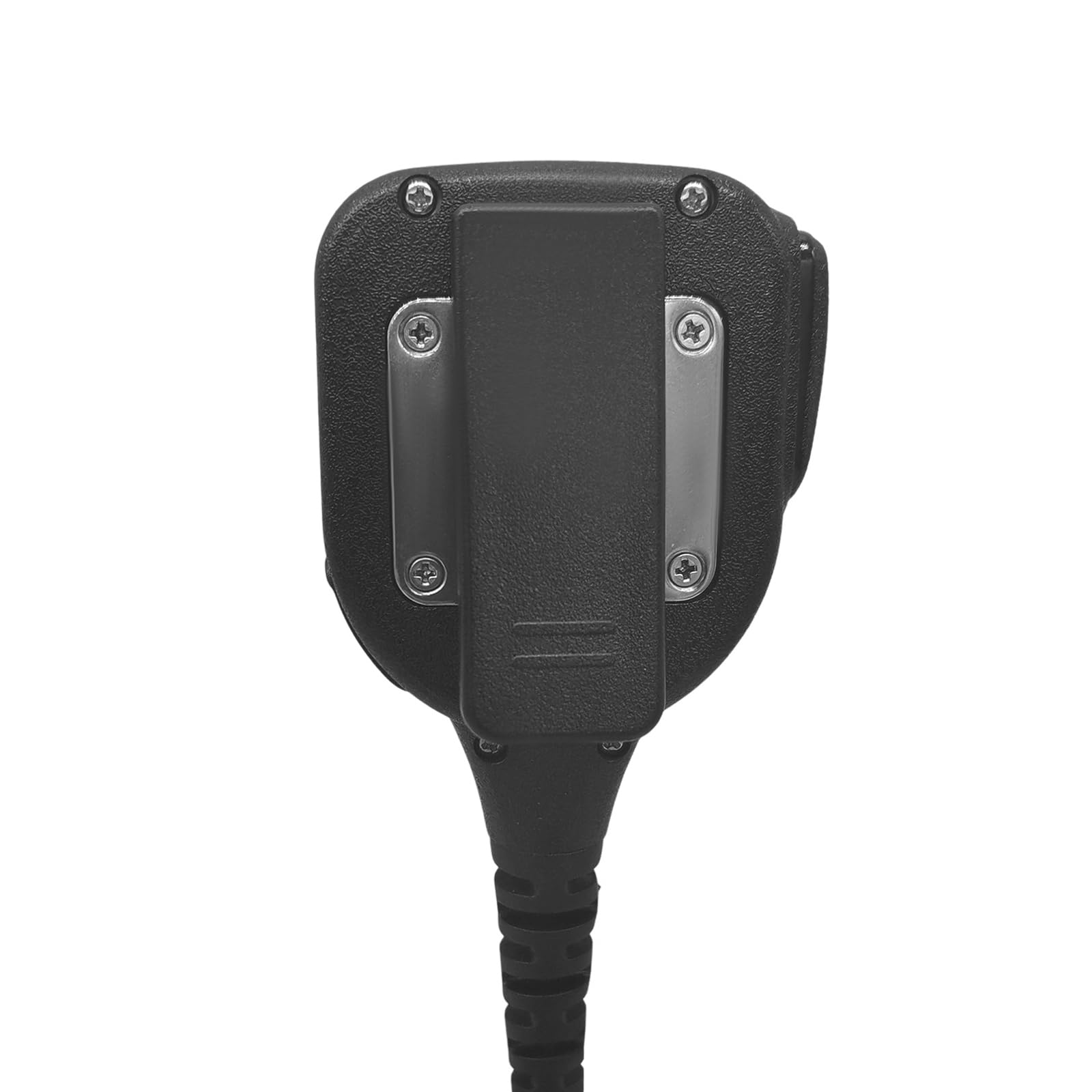 Micrófono de mano con solapa de hombro con conector de audio de 3,5 mm Walkie Talkie manos libres Mikes para Motorola APX 900 6000 8000 XPR 7550 6550 7350 (naranja, IP65 impermeable)