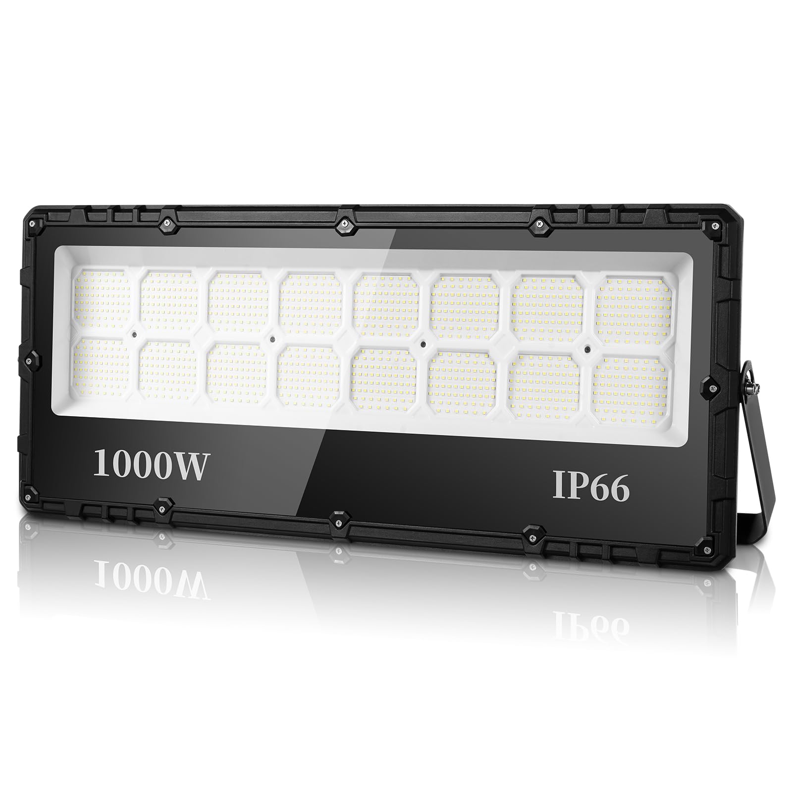 Sararoom LED Strahler 1000W 100000LM Fluter Flutlicht Außenstrahler - 6500K Kaltweiß Superhell Scheinwerfer Wandleuchte, IP65 Wasserfest Innen- und Außenbeleuchtung für Garten Hof Garage Hotel Rasen