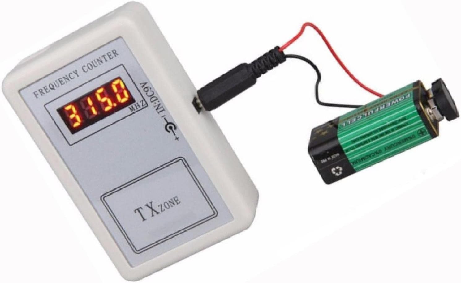 MOOKEENONE 1 x Frequency Counter + Power Supply Cable