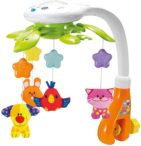 Miniatura 7 de KiddoLab Baby Crib Mobile with Relaxing Music. Includes Ceiling Light Projector with Stars, Animals. Musical Crib Mobile with Timer. Nursery Toys