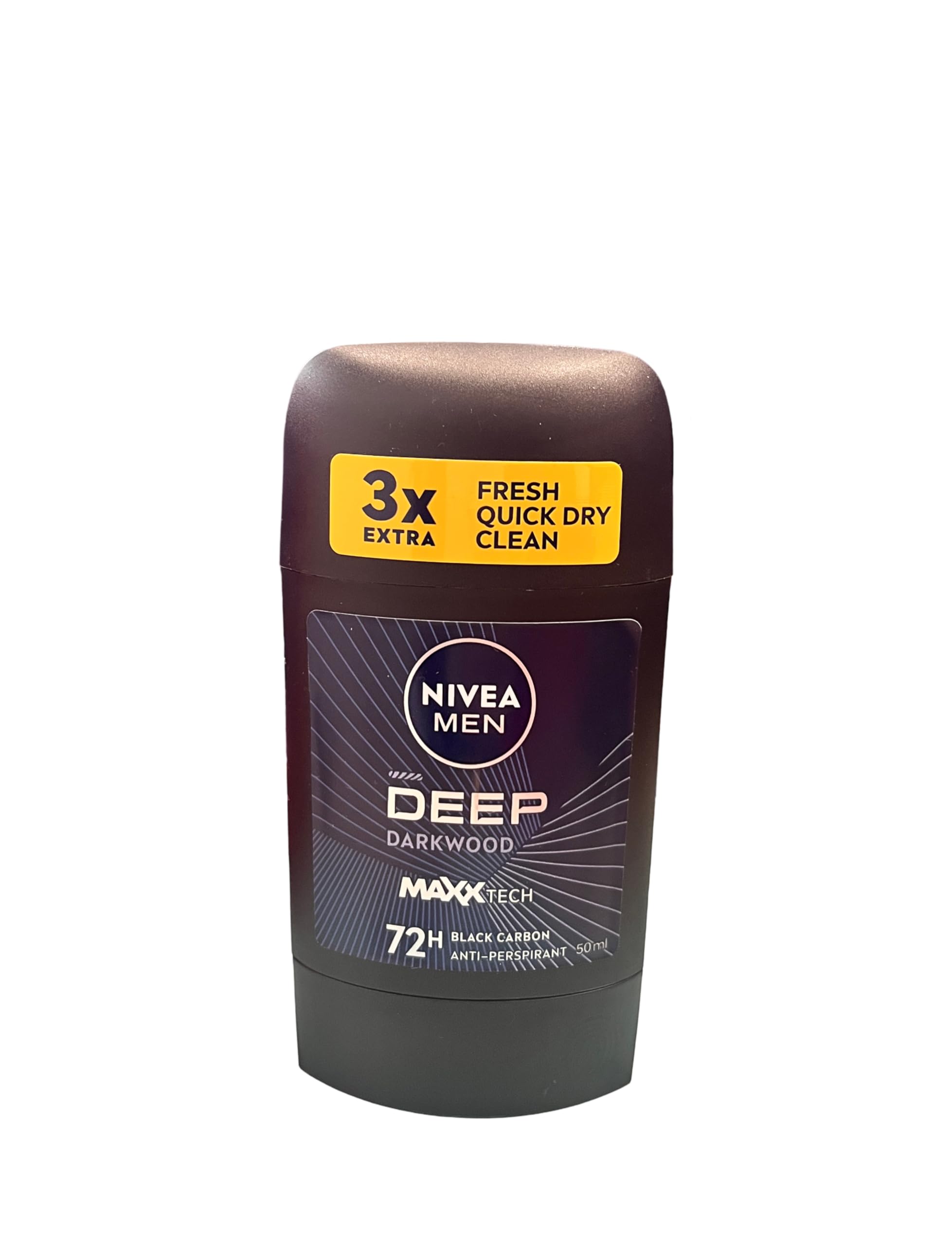 Nivea Solid antiperspirant Deep Black Carbon 50 ml