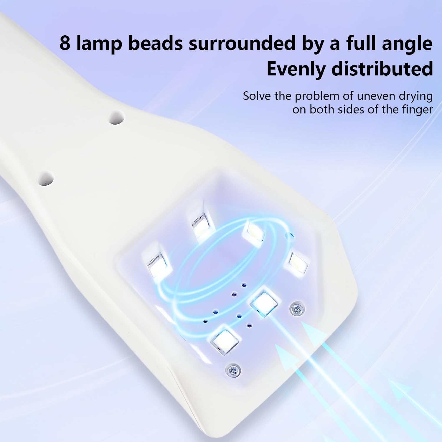 JODSONE Mini U V LED Nail Lamp - Image 3