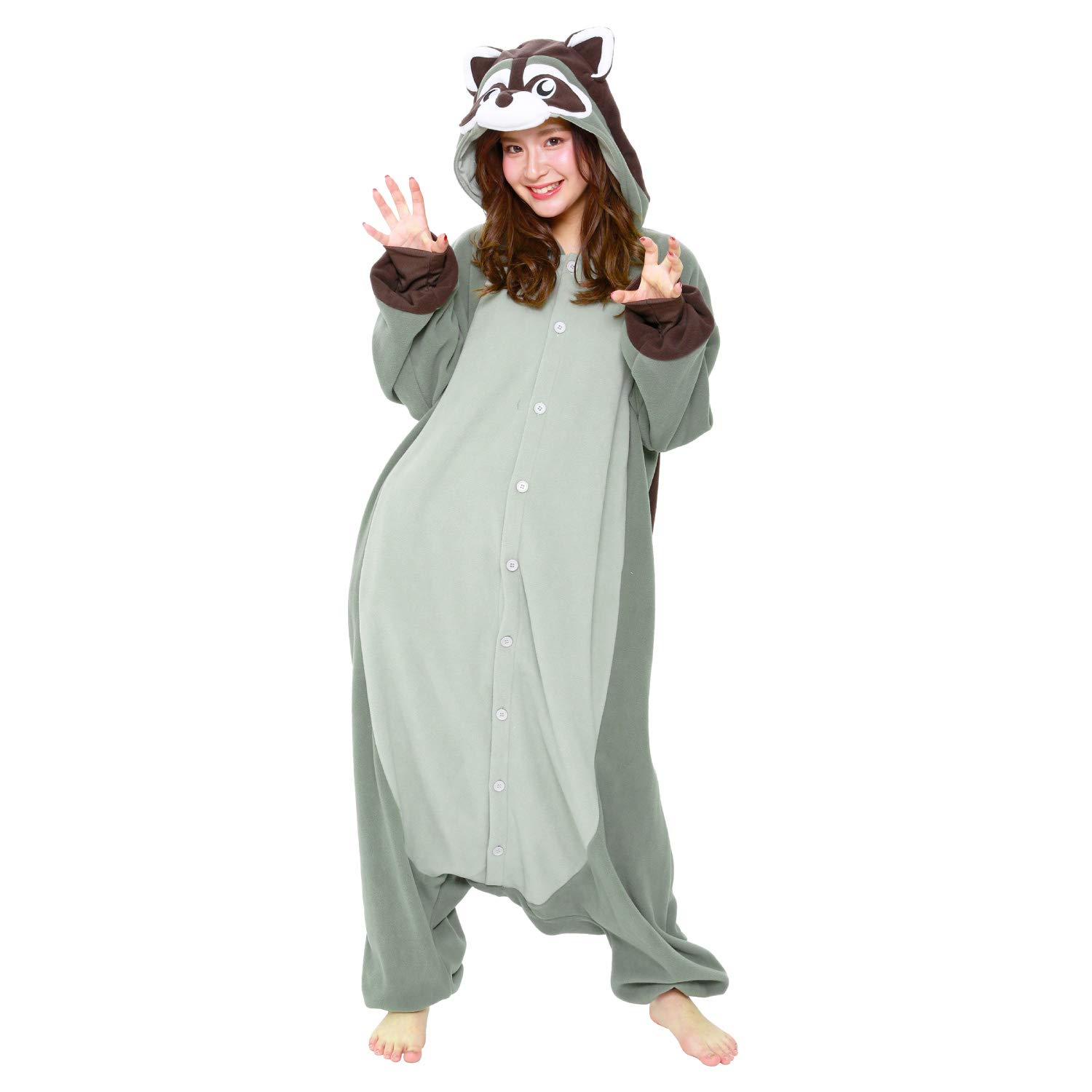 【Ano様】 アライグマさん ＆ アザラシさん 着ぐるみコスチューム ぬい服 Amazon.co.jp: SAZAC(サザック) 着ぐるみ アライグマ 大人用 フリース