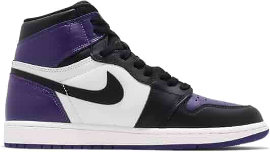 NIKE エアジョーダン1ハイカット　パープル/ホワイト27.5cm ナイキ エア ジョーダン 1 MID AIR JORDAN AJ パープル ホワイト