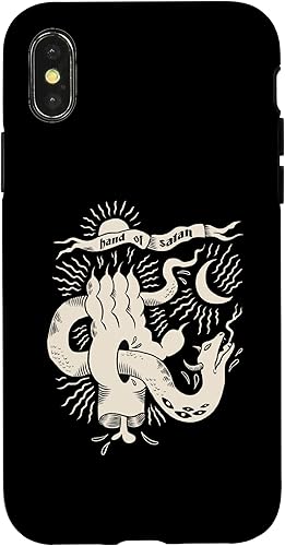 Miniatura 4 de Funda gráfica para iPhone 14 Pro Hand Of Satan Baphomet Satanic Goat Devil Goth