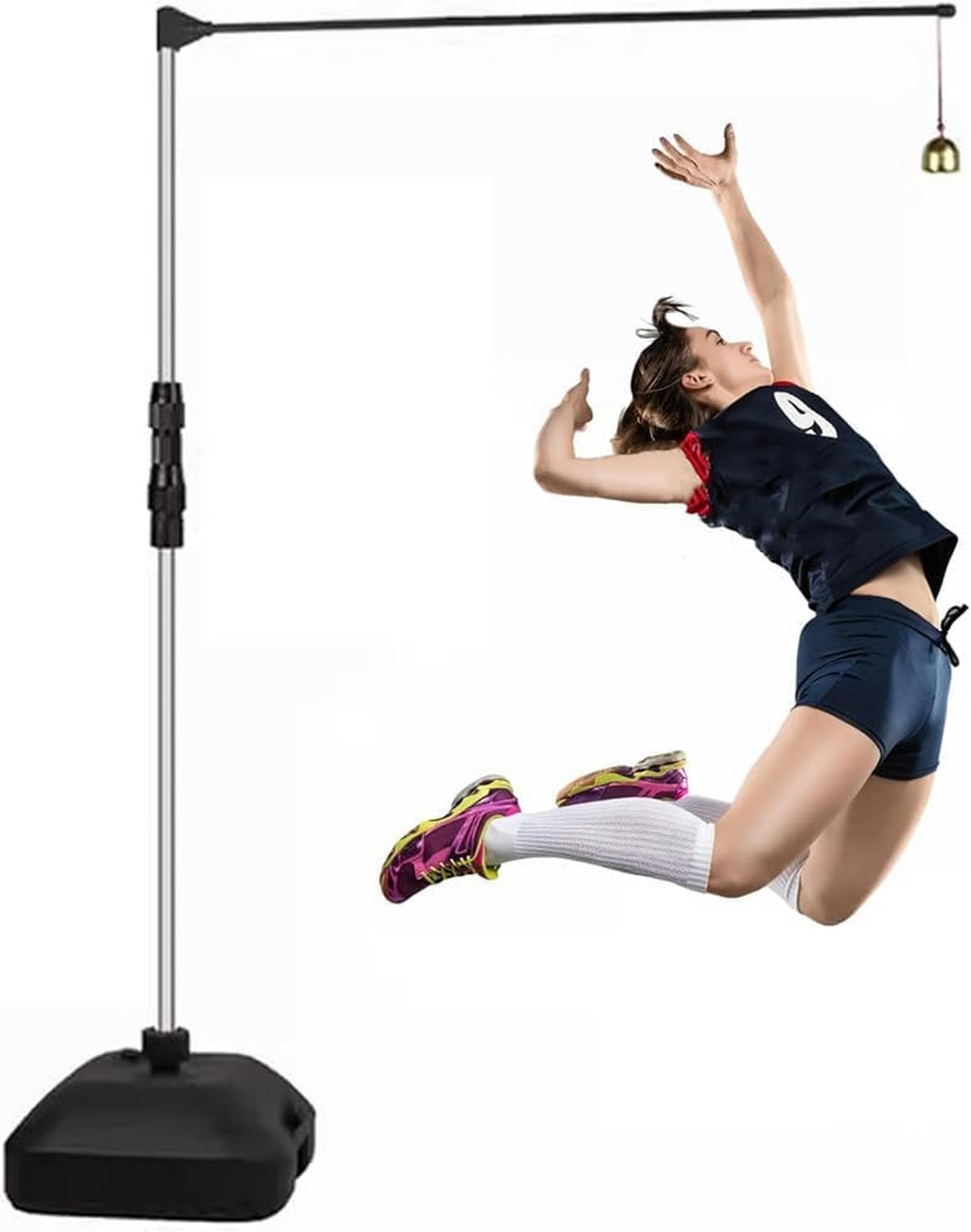 KFJZGZZ Vertical Jump Tester Vertical Challenger Heavy Lift Height Test Stick, Volleyball Basketball, Youth Jumping Equipment