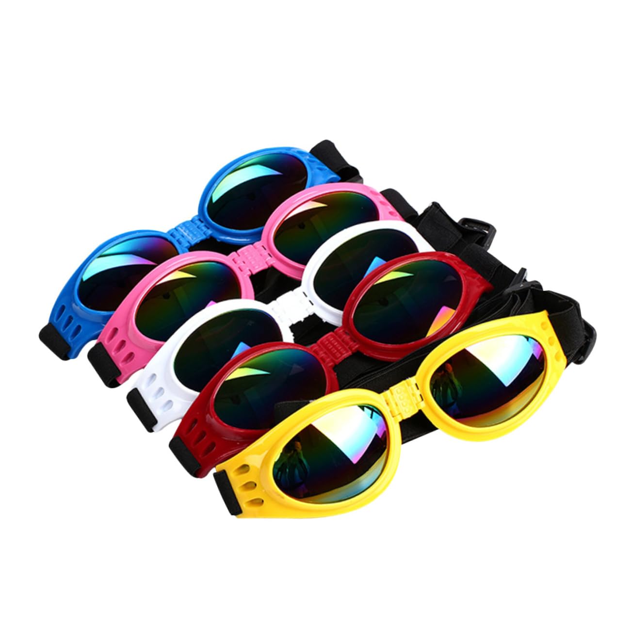 BESPORTBLE 5pcs Pet Dog Cat Uv Protective Windproof Sunglasses Adjustable Cat Sunglasses for Small Animals