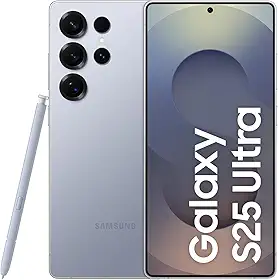 Celular Samsung Galaxy S25 Ultra 5G, 512GB, 12GB RAM, Câmera Quádrupla de 200+50+10+50, Tela Grande de 6.9', Titânio Azul