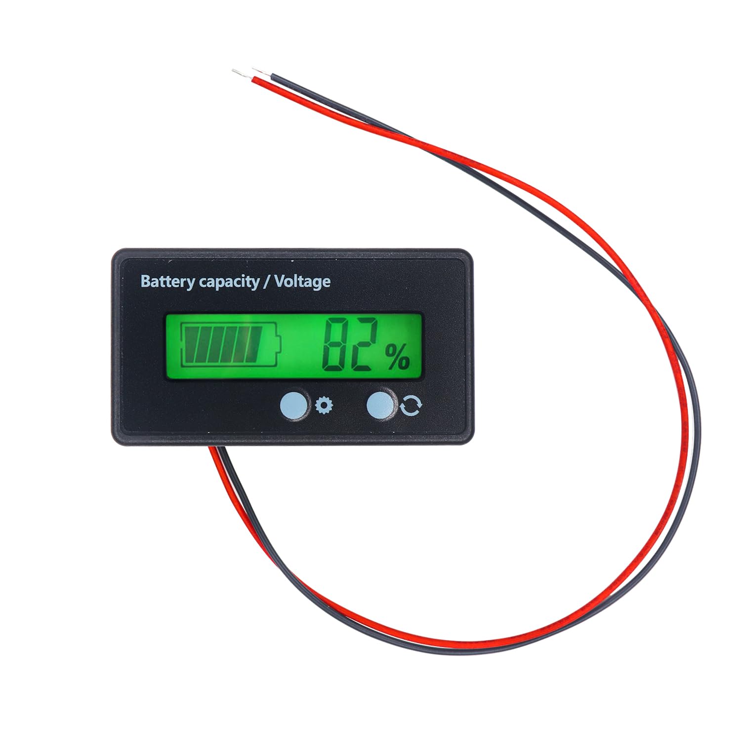 Electronic Spices Lithium Battery Capacity Indicator Voltage Tester 12V/24V/36V/48V Power Meter LCD Digital Voltmeter (B09SBCMQJT) Amazon Price History, Amazon Price Tracker