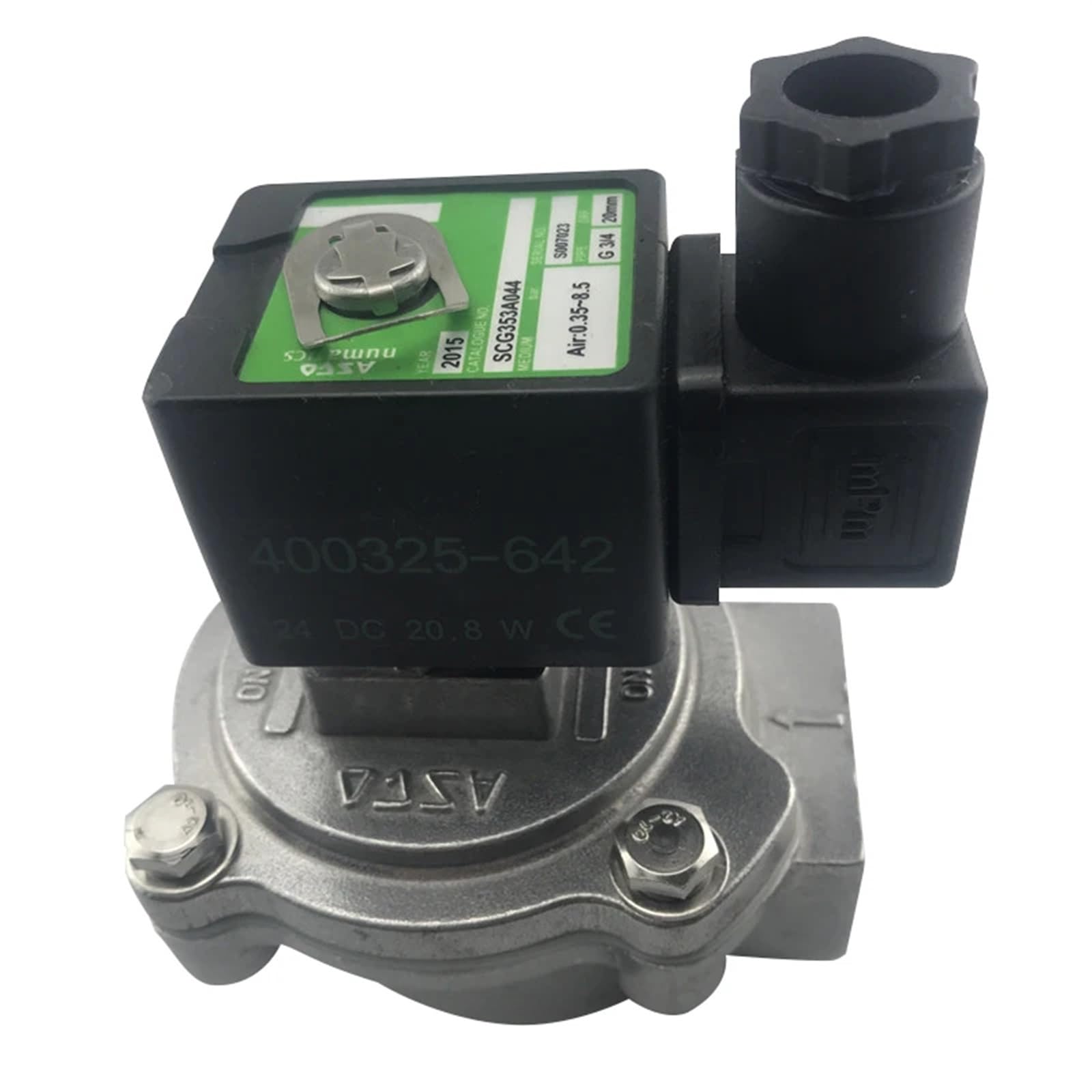 SCG353A044 Pulse solenoid valve Dedusting Right angle pulse 1 inch(AC220V)
