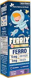 FERRIX (Ferro infantil) 30ml - Flora Nativa (Único, Uva)