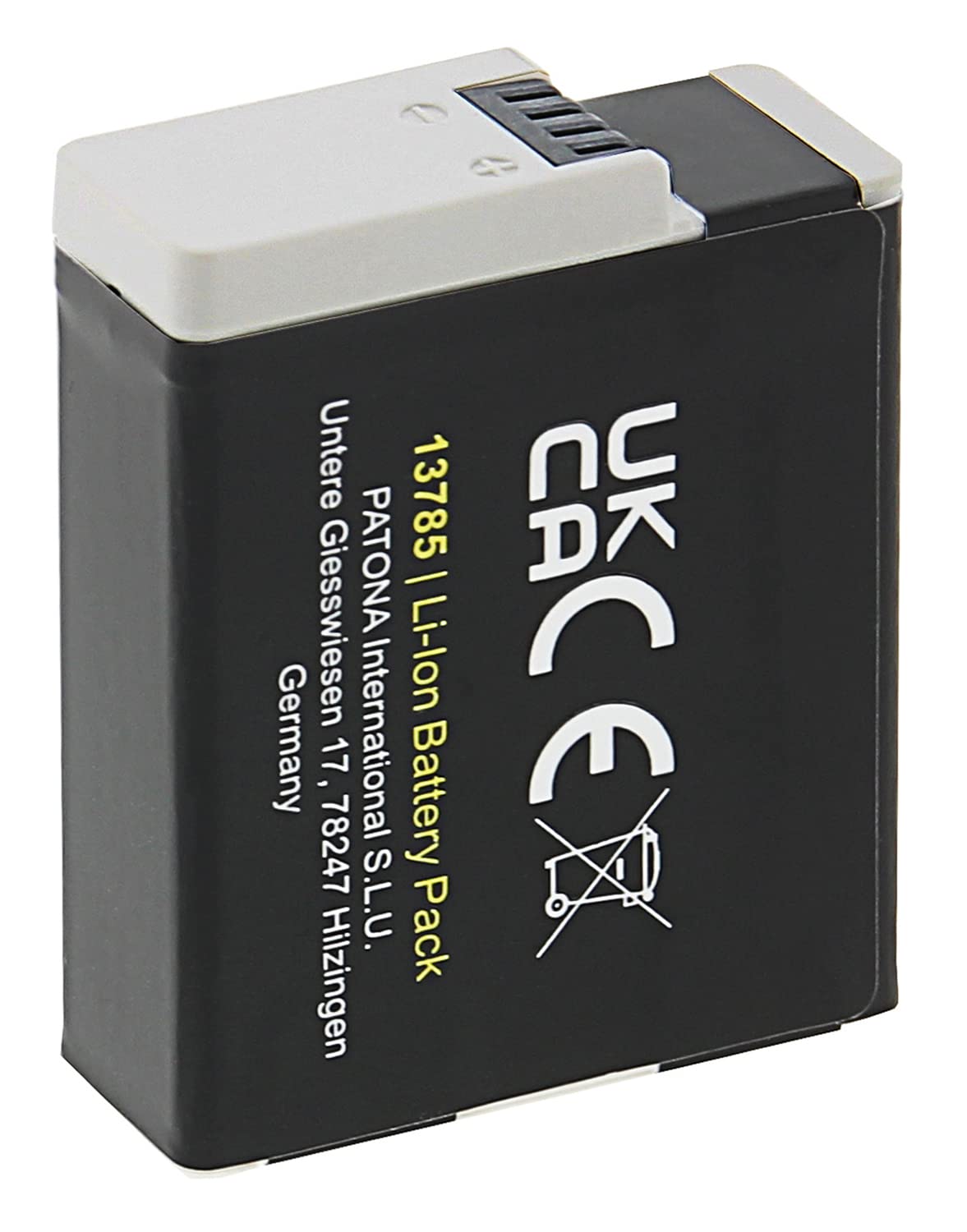 PATONA 2x Protect Batteria per GoPro Hero 12 11 10 9 (1730 mAh) – ricambio per GoPro Enduro AHDBT-901 SPBL1B – guscio V1 ignifugo, resistente al freddo – doppio pack per action e inverno