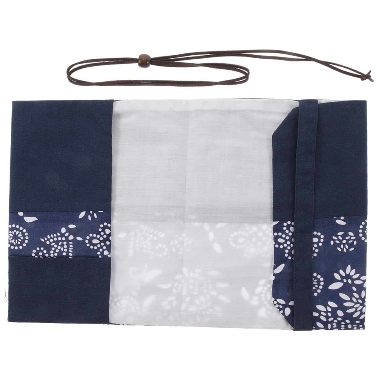 SHINEOFI Lot De 4 Housses De Protection En Tissu Teint Bleu Encre Pour Livre Distributeur De Ruban Adhésif Pour Scrapbooking Sacs Pour Livres Support Pour Pochettes De Livres Film