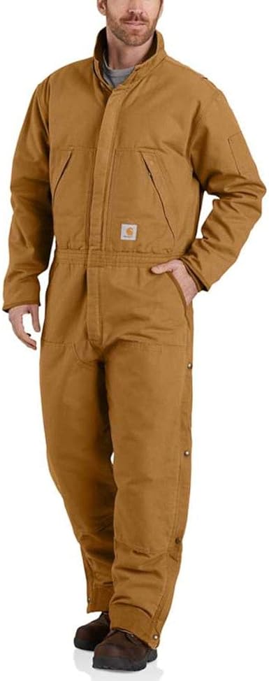 dark brown overalls for men