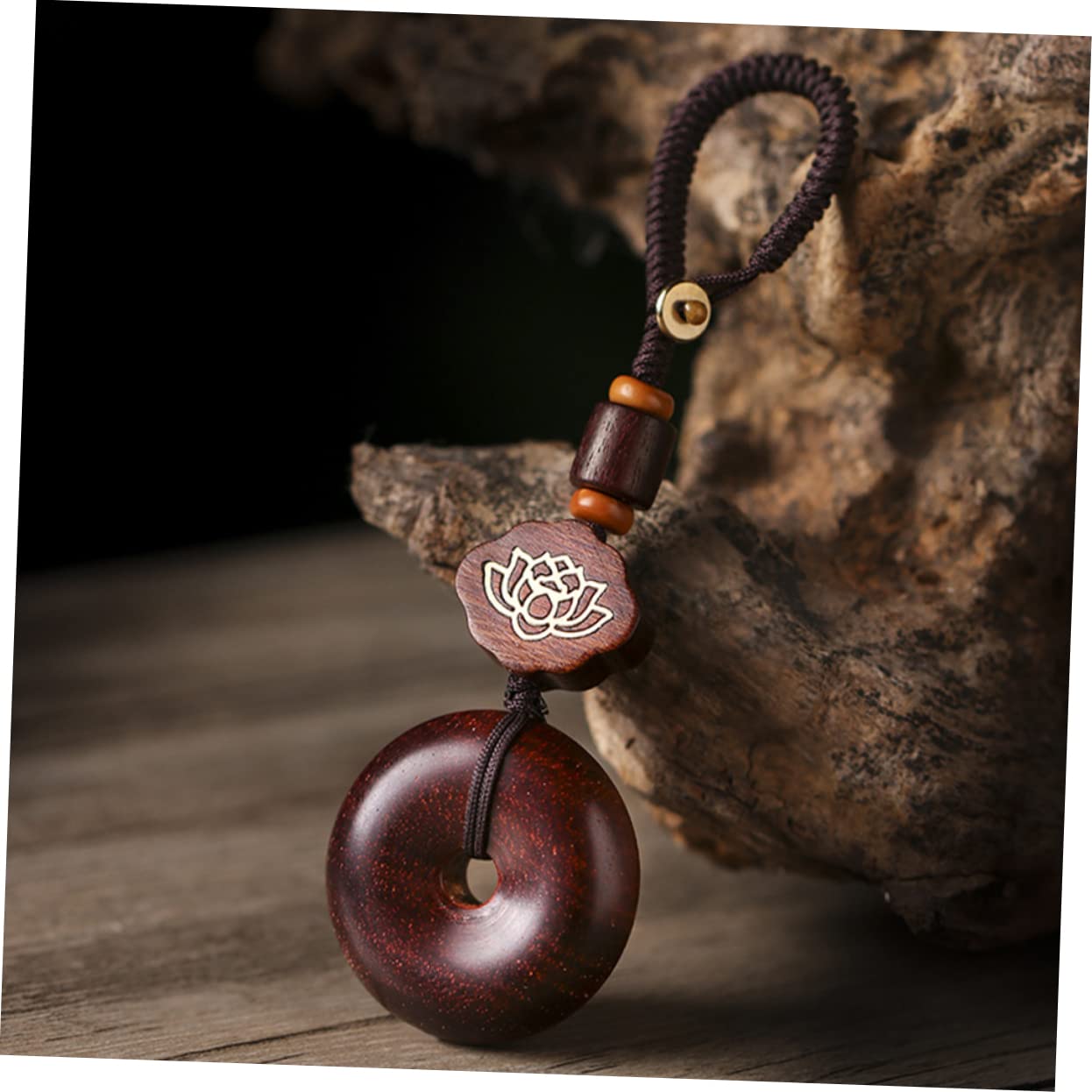 SOIMISS 5stücke Vintage Holz Schlüsselanhänger Im Antiken Stil Handgefertigter Schlüsselbund Aus Rosenholz Als Auto Schlüsselanhänger Oder Taschenanhänger Langlebig Und Leicht
